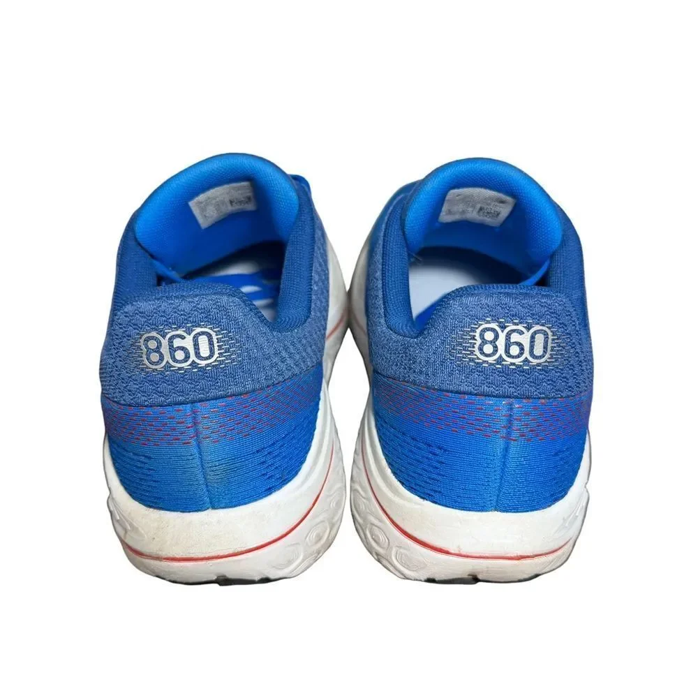 New Balance 860 Vibrant Blue Athletic Sneakers size 9.5 D